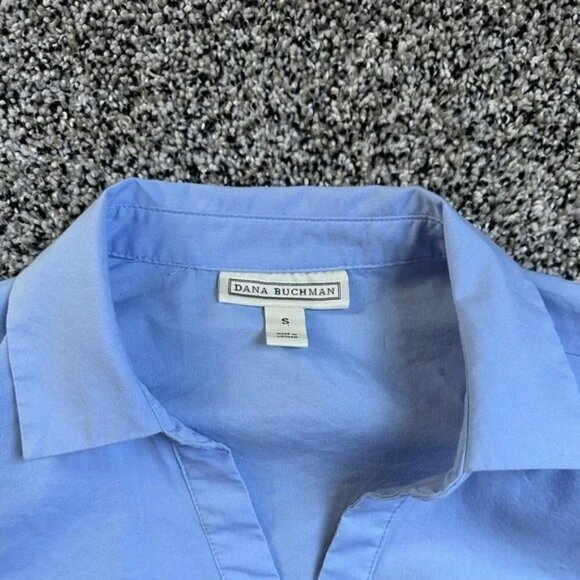 🩵Dana Buchman Collared Button Down - Picture 4 of 5